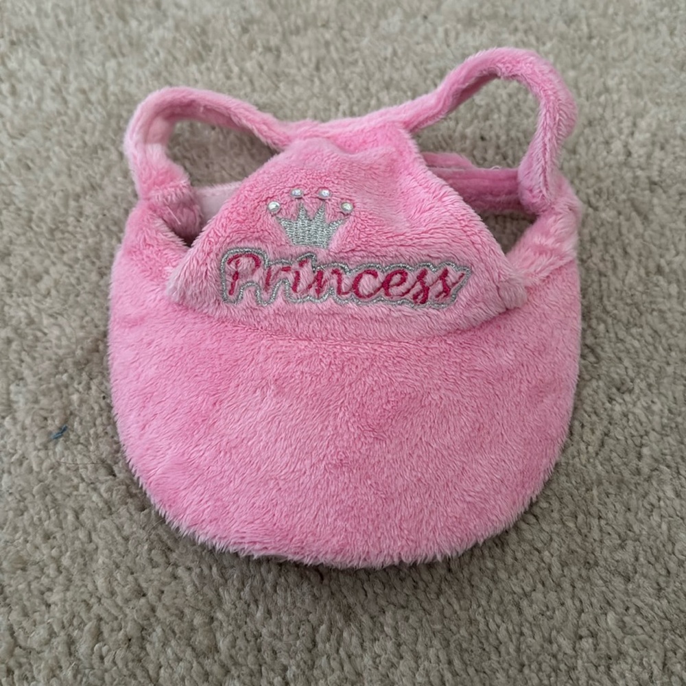 Dog S pink hat